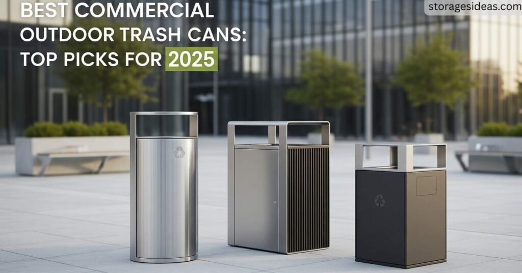 Best Commercial Outdoor Trash Can