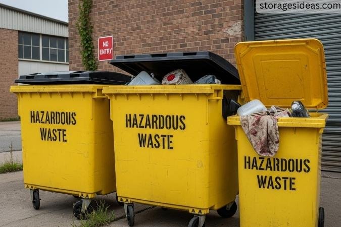 Hazardous Waste Bins 1