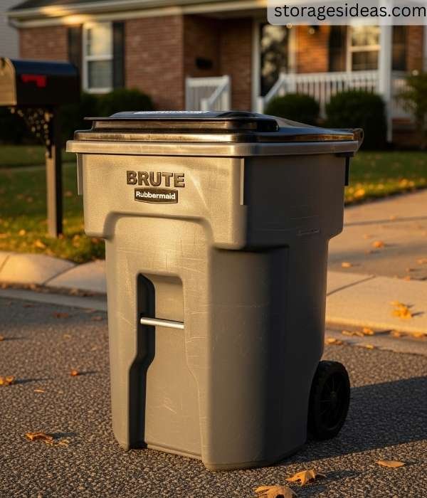 Rubbermaid Brute Rollout Trash Can