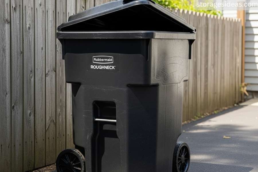 Rubbermaid Roughneck Wheeled Trash Can