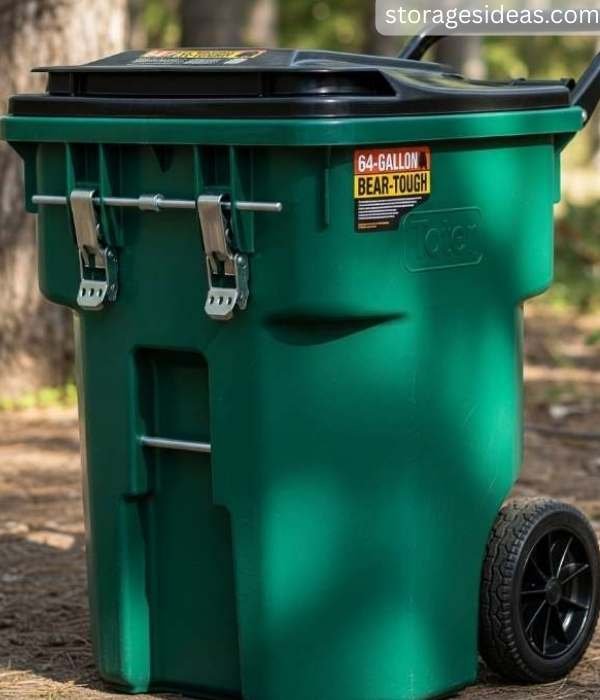 Toter 64 Gallon Bear Tough Trash Can
