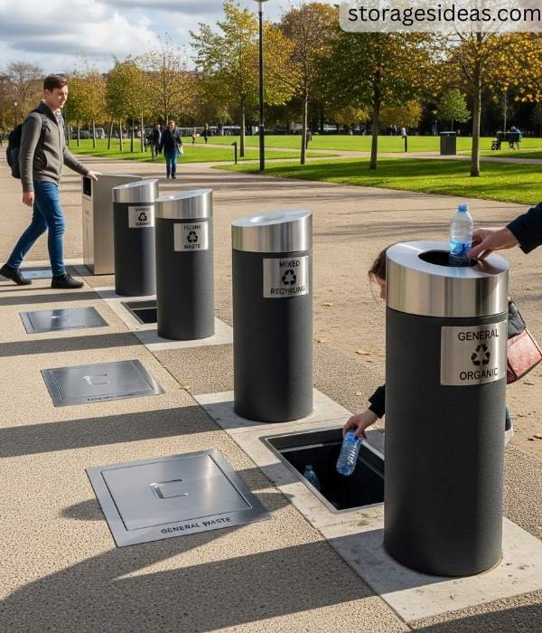 Underground or Semi Underground Bins