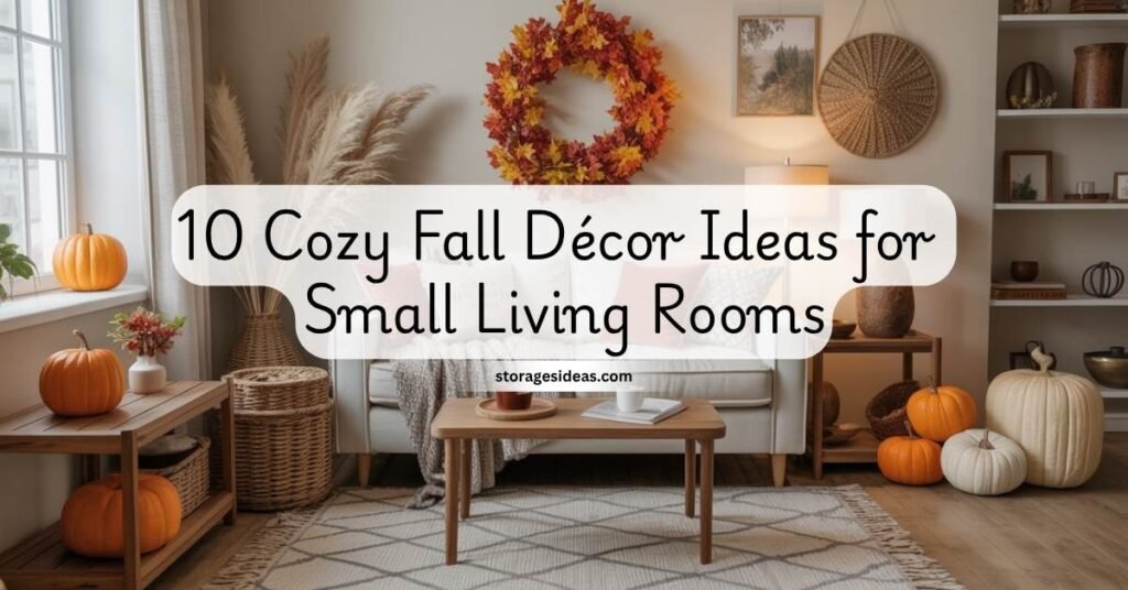 10 Cozy Fall Décor Ideas For Small Living Rooms In 2025