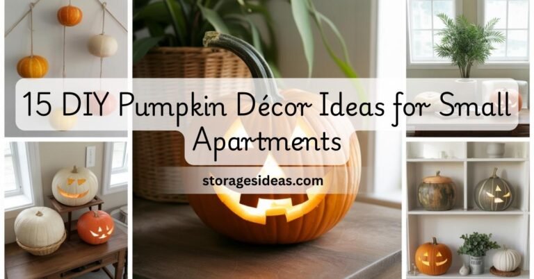 15 DIY Pumpkin Décor Ideas for Small Apartments For 2025