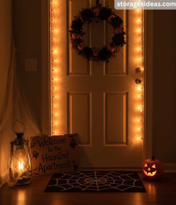 10 Apartment-Friendly Halloween Decorations That Save Space 5 Entryway