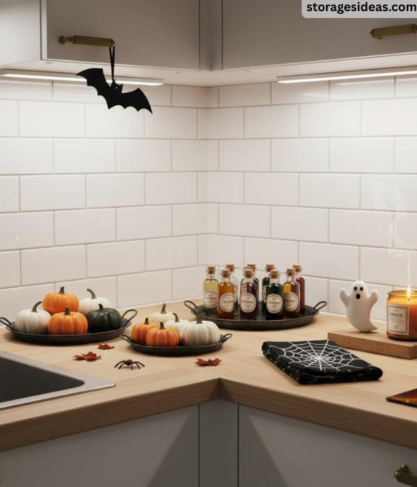 11 Halloween Decorations That Save Space in Apartments 2025 4 Kitchen Spirit