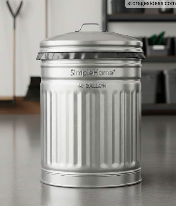 SimpleHome Aluminum Can 40 Gallon