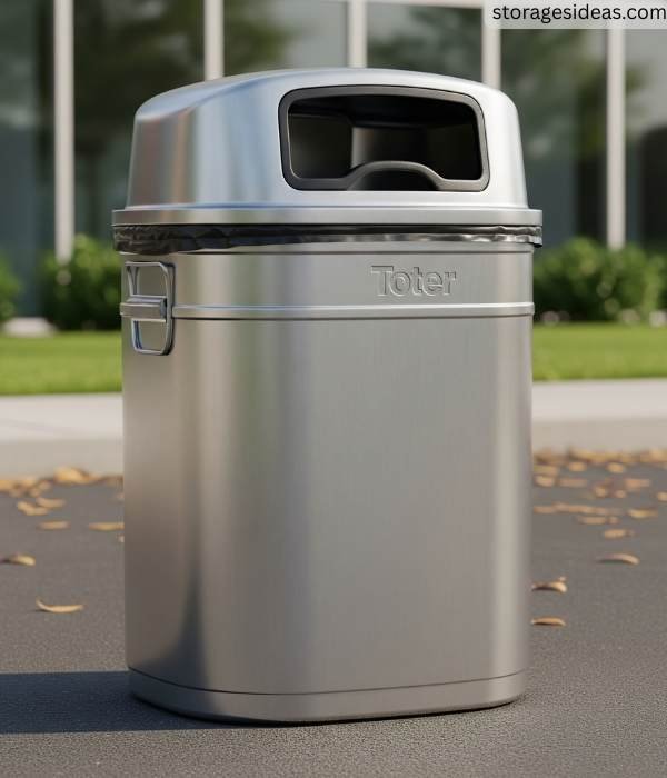Toter Stainless Steel Can 50 Gallon