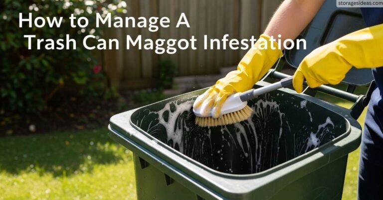 How To Manage a Trash Can Maggot Infestation 6 How To Manage a Trash Can Maggot Infestation