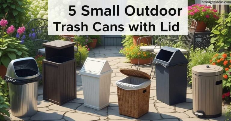 5 Small Outdoor Trash Cans with Lid: My Top Picks Ranked 7 5 Small Outdoor Trash Cans with Lid: My Top Picks Ranked
