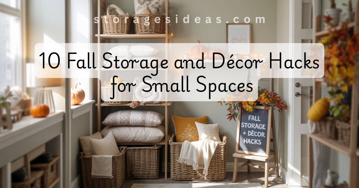 10 Fall Storage and Decor Hacks for Small Spaces 2025