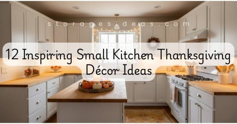 12 Inspiring Small Kitchen Thanksgiving Décor Ideas That Make Your Space Festive Without Clutter