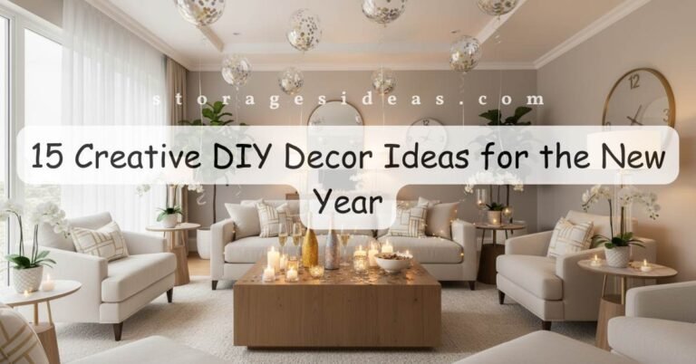 15 Creative DIY Decor Ideas for the New Year
