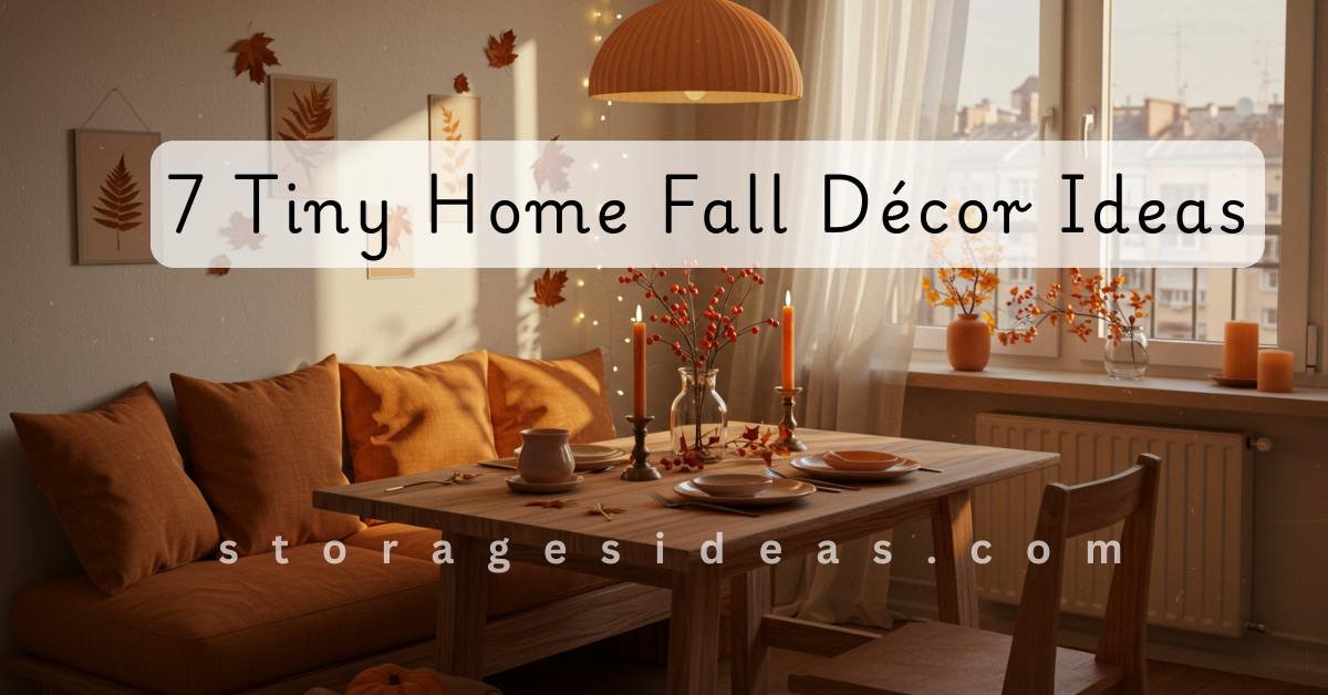 7 Tiny Home Fall Decor Ideas