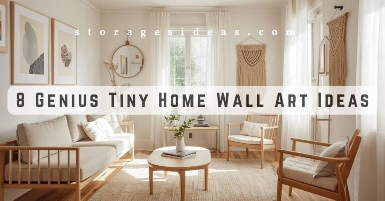 8 Genius Tiny Home Wall Art Ideas for a Bigger, Brighter Feel
