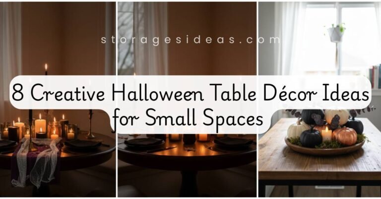8 Creative Halloween Table Décor Ideas for Small Spaces That Make a Big Impact