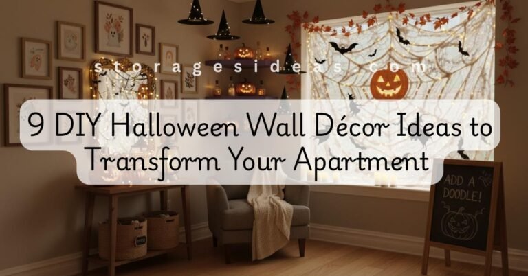 9 DIY Halloween Wall Décor Ideas to Transform Your Apartment This Fall 2025