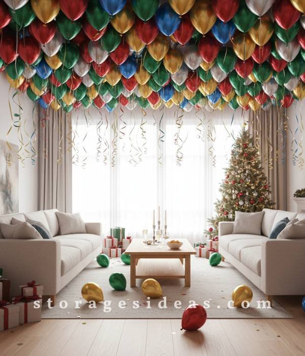 Balloon Ceiling Surprise