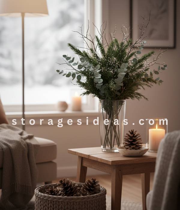 7 Inspiring Fall-to-Winter Décor Ideas for Small Homes 7 Bring Nature Indoors 1
