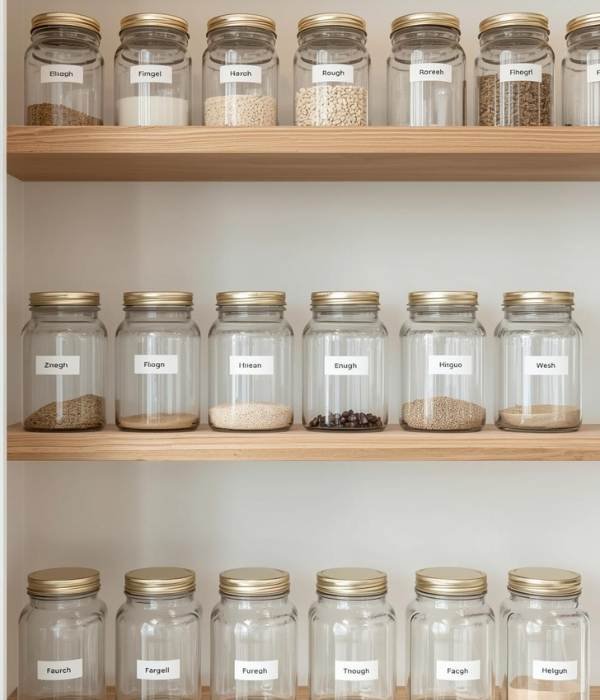 Clear Containers That Make You Feel Organized