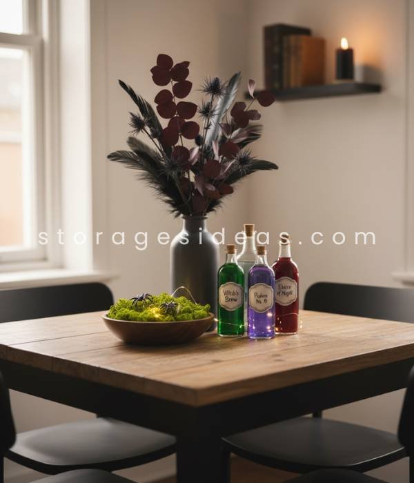 8 Creative Halloween Table Décor Ideas for Small Spaces That Make a Big Impact 7 Compact Centerpieces with Big Personality