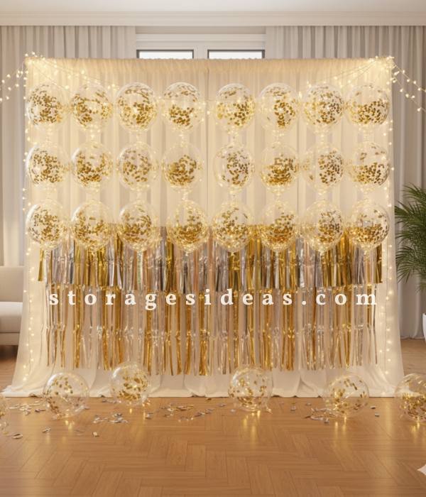 Confetti Balloon Backdrop