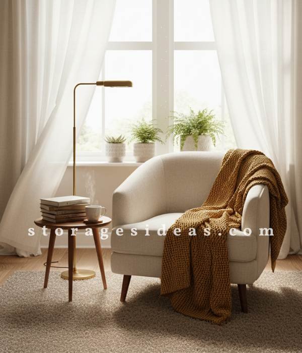 15 Simple New Year Home Decoration Ideas (Fresh, Cozy & Easy to Do!) 14 Create a Cozy Reading Nook