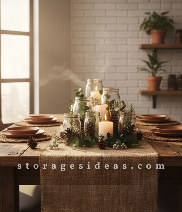 15 Simple New Year Home Decoration Ideas (Fresh, Cozy & Easy to Do!) 4 DIY Centerpiece Magic