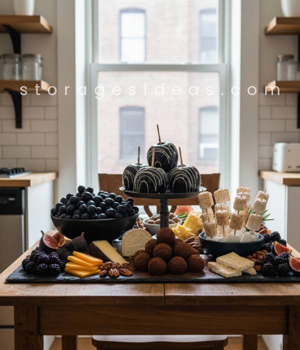 8 Creative Halloween Table Décor Ideas for Small Spaces That Make a Big Impact 4 Edible Decor That Doubles as Dessert