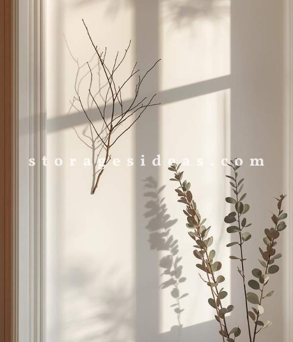 12 Creative Winter Wall Décor Ideas That Don’t Clutter 2 Embrace Natural Wall Accents