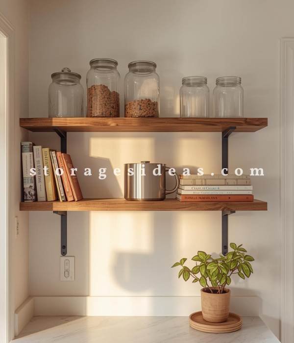 Floating Shelves That Work Harder Than They Look