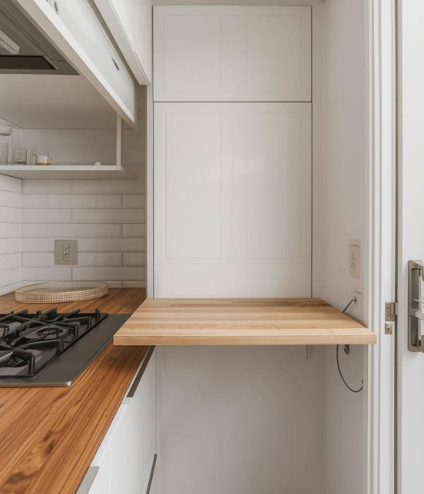 Fold Down Counters and Pull Out Surfaces