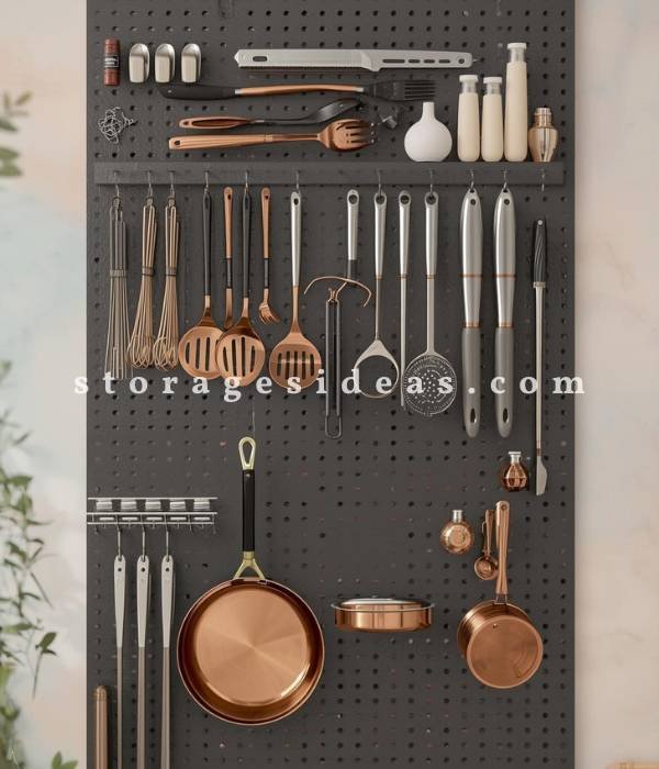 Hooks Pegboards and the Power of Vertical Space