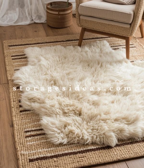 15 Easy & Cozy Winter Living Room Décor Ideas to Warm Up Your Home 10 Layer Rugs for Extra Comfort