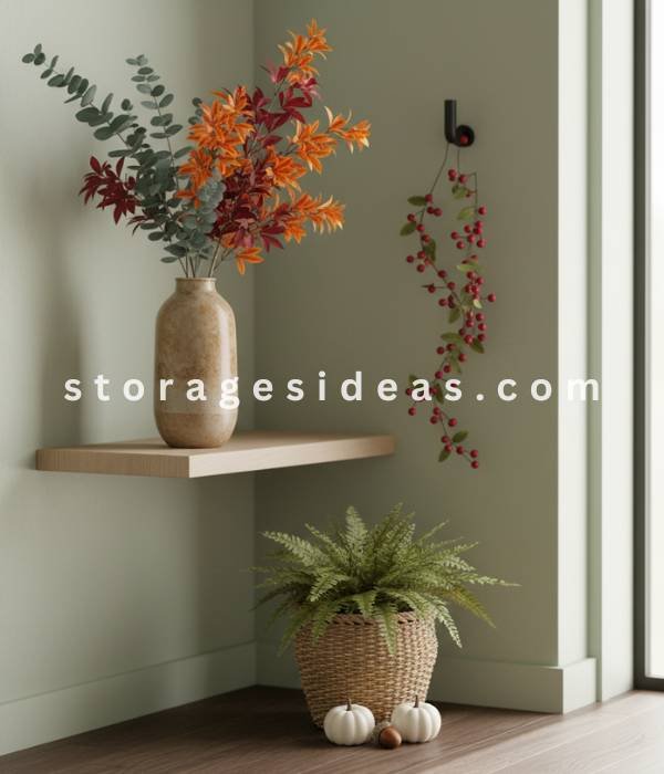 10 Fall Entryway Décor Hacks with Storage to Keep Your Home Cozy and Organized in 2025 5 Mini Seasonal Greenery