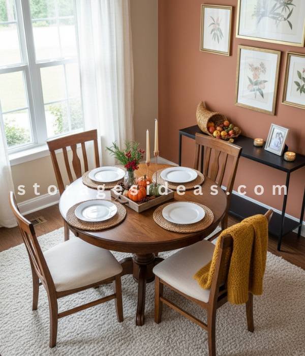 7 Small Dining Room Thanksgiving Décor Ideas 2025 2 Miniature Centerpieces That Pack a Punch