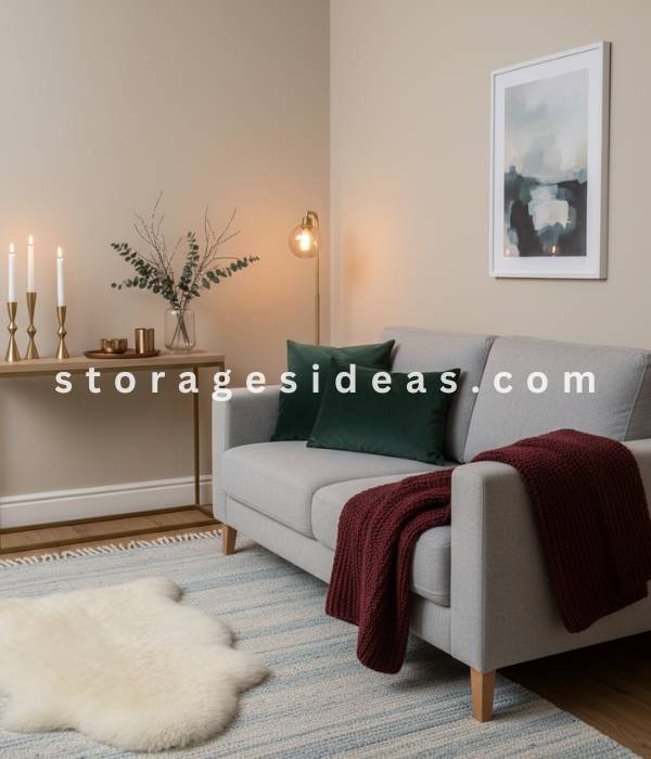 7 Inspiring Fall-to-Winter Décor Ideas for Small Homes 1 Shift Your Color Palette