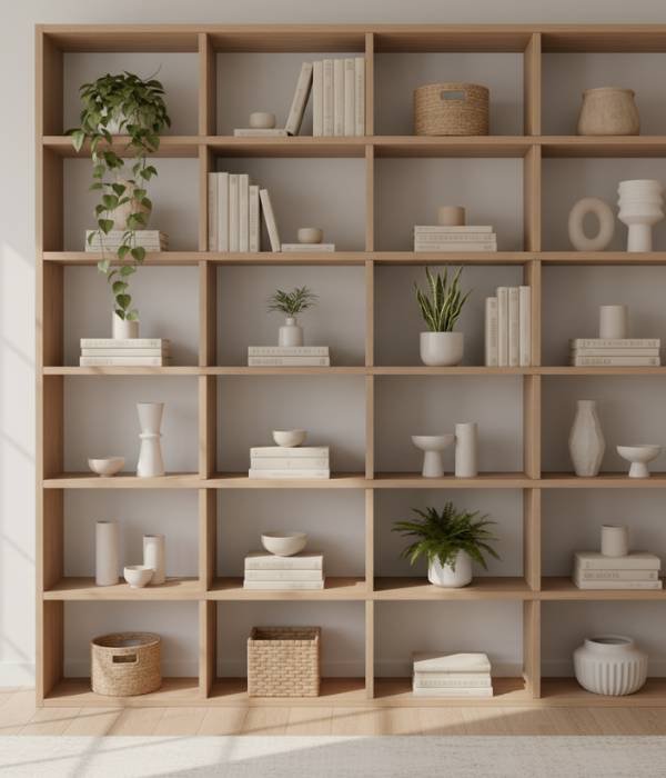 Style Open Shelves with Intention