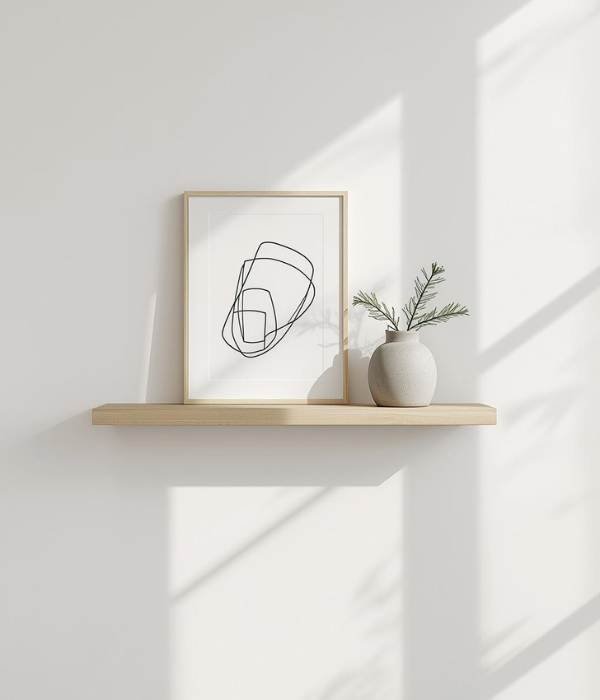 12 Creative Winter Wall Décor Ideas That Don’t Clutter 7 Try Floating Ledge Shelves