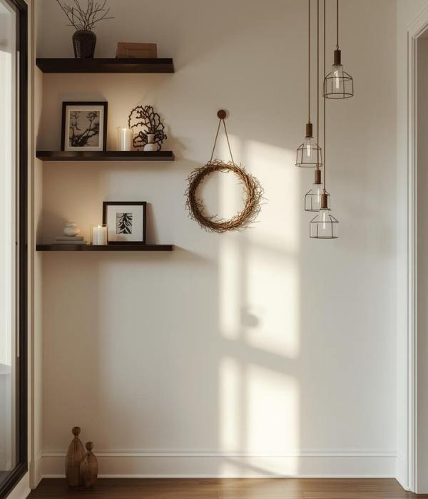 Use Wall Space Vertical Decor