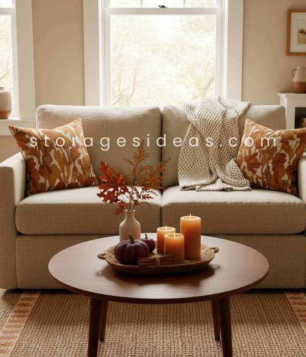 15 Creative Thanksgiving Décor Ideas for Small Spaces | Cozy Fall Tips 2025 1 Warm Autumnal Color Palette