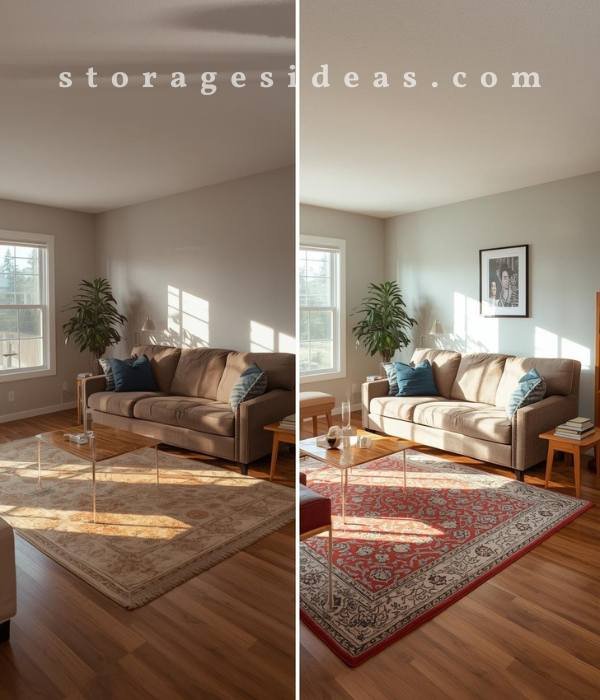 Pushing All Furniture Against the Walls