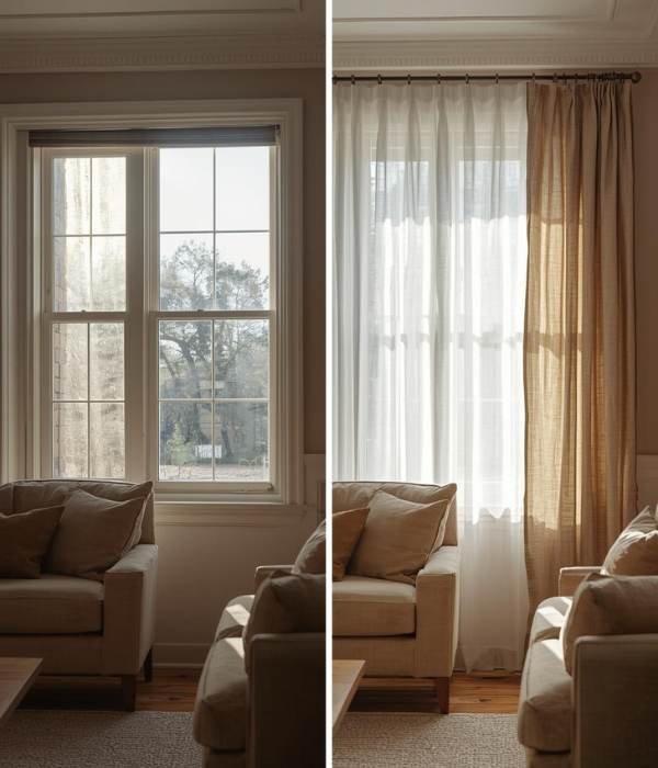 Skipping Window Treatments