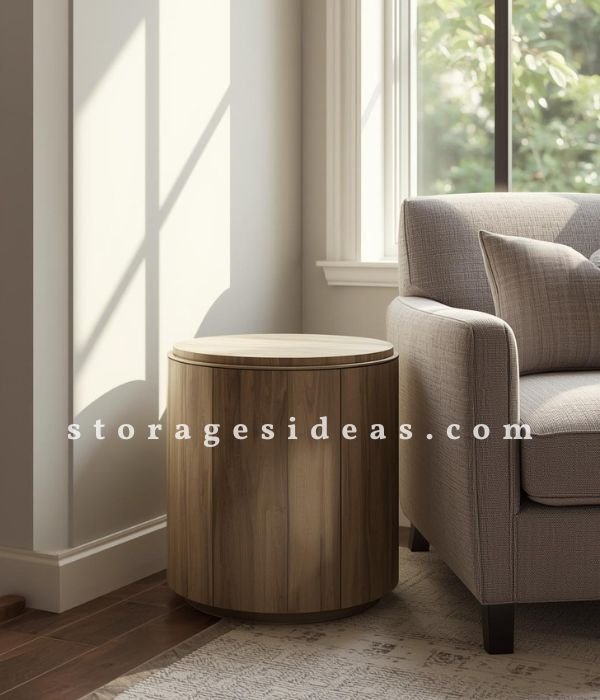 Accent Tables With Hidden Storage