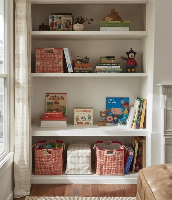 Alcove Storage Ideas for Families