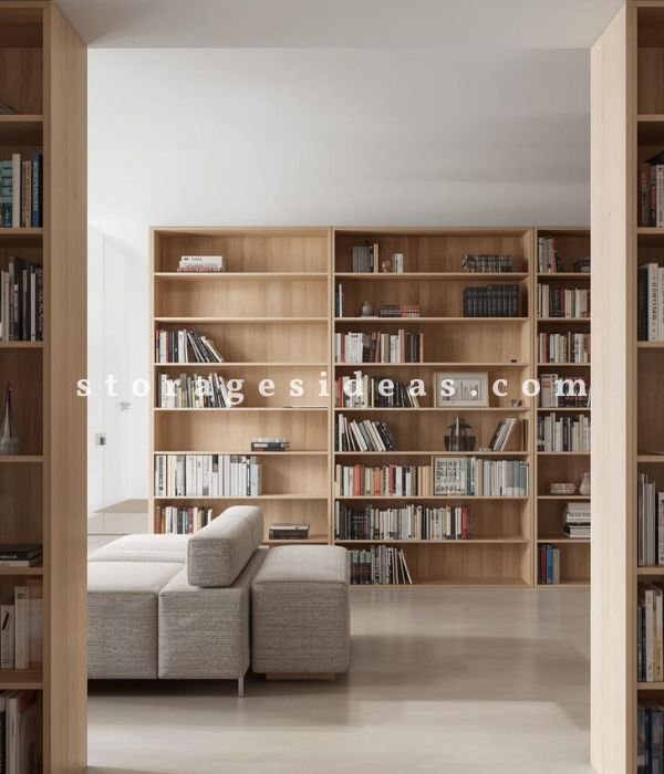 Book Storage Ideas Based on Living Room Layout