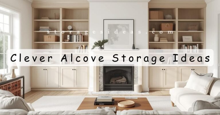Clever Alcove Storage Ideas That Make Your Living Room Work Better