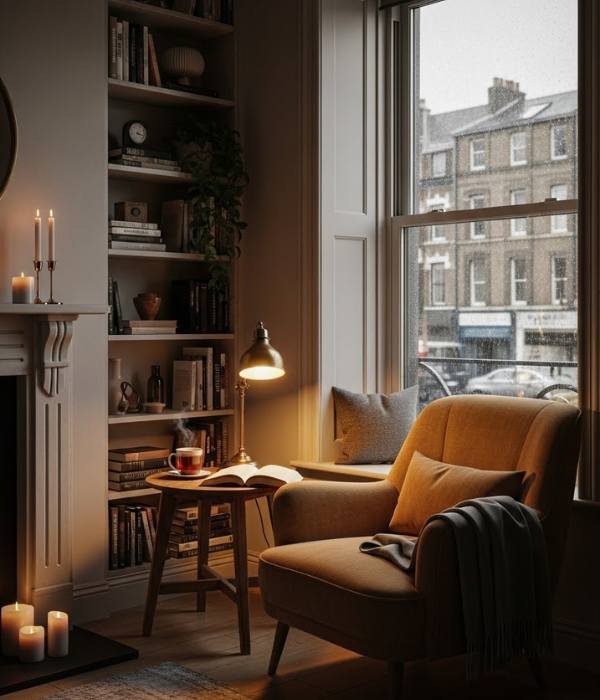 Brilliant Corner Storage Ideas for the Living Room 12 Cozy Reading Nook