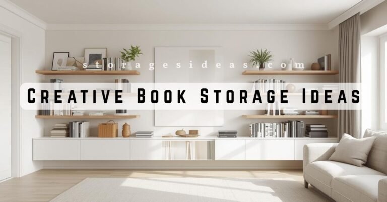10 Creative Book Storage Ideas That Keep Your Living Room Calm and Clutter-Free