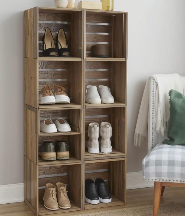 Genius Shoe Storage Solutions for Small Spaces That Actually Work 7 DIY Shoe Storage for Small Spaces